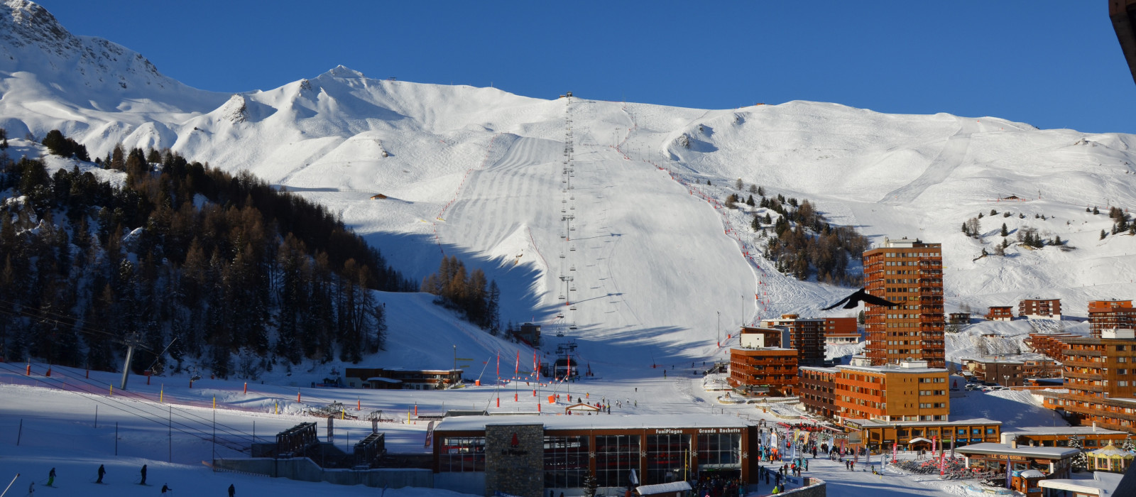 Choisissez La Plagne pour votre prochaine destination de vacances au camping Eden de la Vanoise